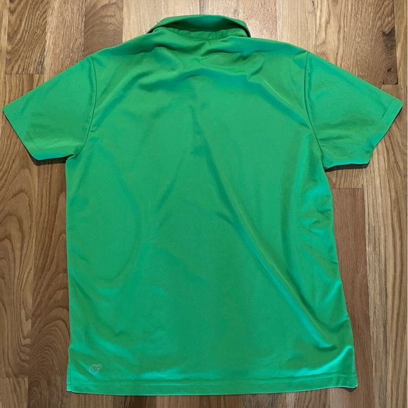 Puma Men's Vibrant Green Polo Shirt - Picture 5 of 5